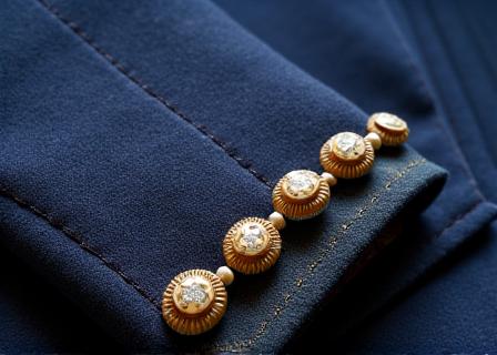 Custom suit details and personalization